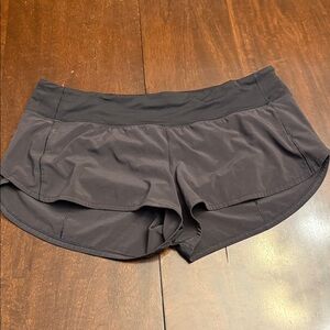 Lululemon Black Women's Athletic Shorts. Size 12.  Sole owner excellent cond